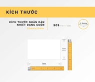 Ảnh của 50mm x 30mm (Miễn phí giao hàng tiêu chuẩn) - Số lương đơn hàng ít nhất 6 cuộn