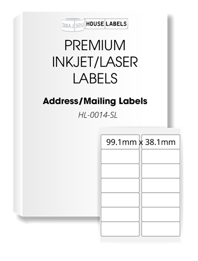 Ảnh của Nhãn Tờ HouseLabels – 14 Nhãn trên Tờ (2000 Tờ)