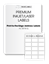 Picture of HouseLabels’ brand – 18 Labels per Sheet